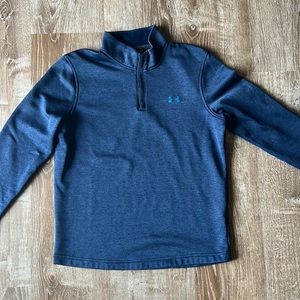 Under Armour Navy 1/4 zip Pullover